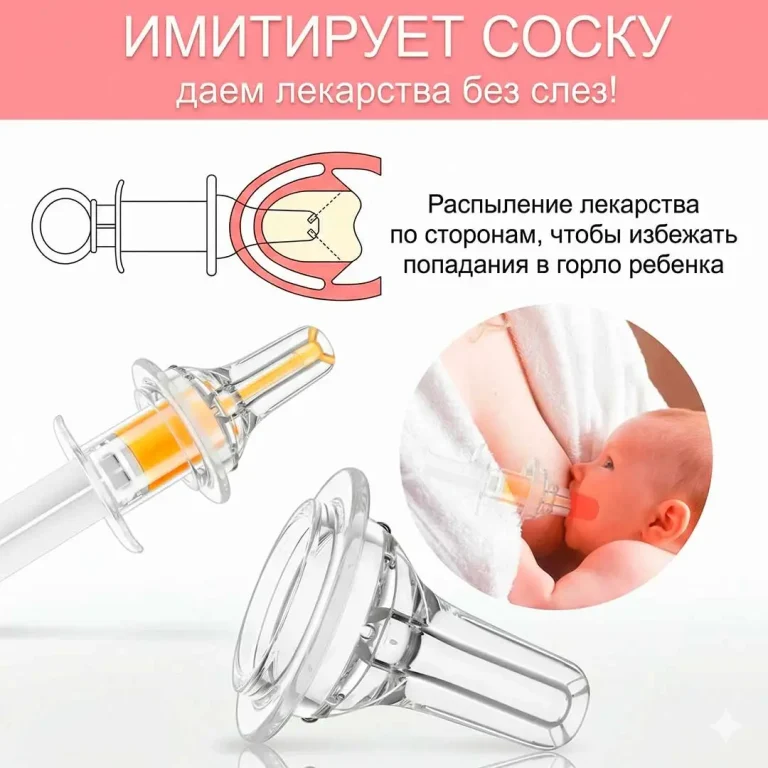 Шприц-дозатор для приема лекарств