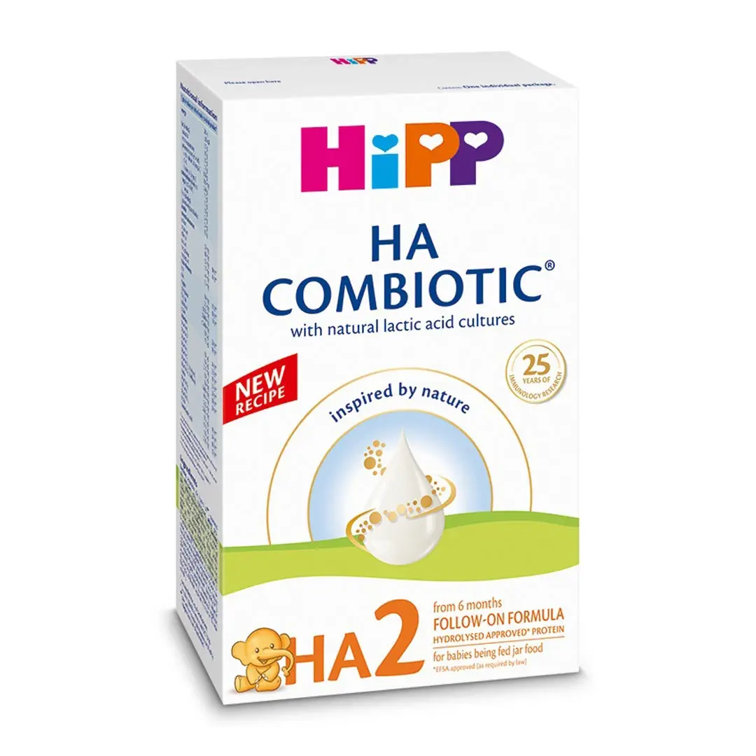 Смесь Hipp HA 2 Combiotic гипоаллергенная 350 гр 6+ мес