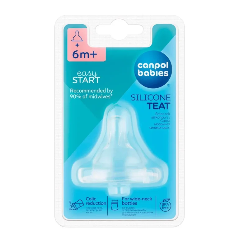 Соска силиконовая Canpol Babies EasyStart 6+ мес. для каши