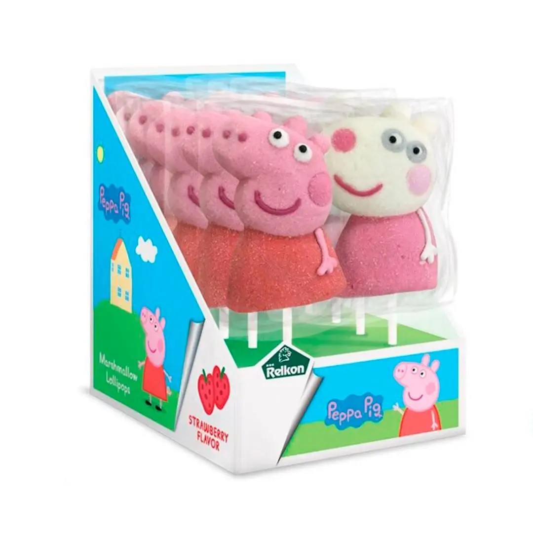 Зефир на палочке Relkon Peppa pig 45 гр 3+ лет