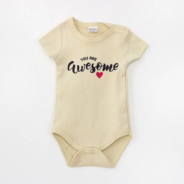 Боди с коротким рукавом Fuar baby you are awesome