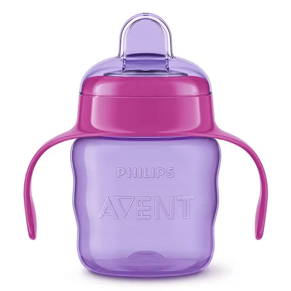 Чашка с мягким носиком и ручками Philips Avent 6+, 200 мл SCF551/03
