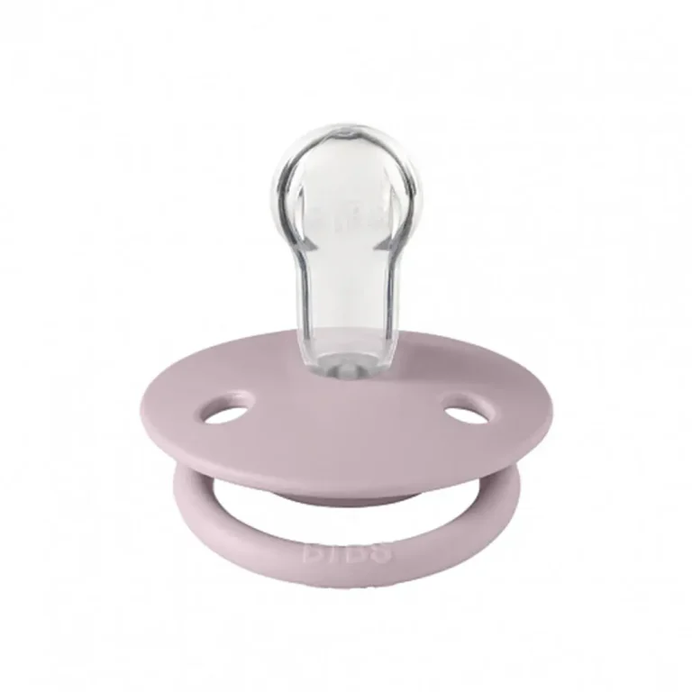 Пустышка силиконовая BIBS De Lux - Dusky Lilac 0+ мес