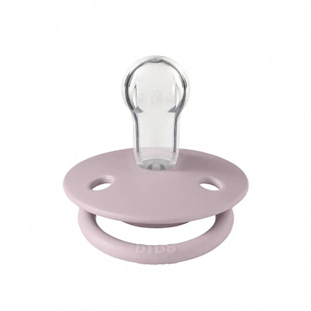 Пустышка силиконовая BIBS De Lux – Dusky Lilac 0+ мес