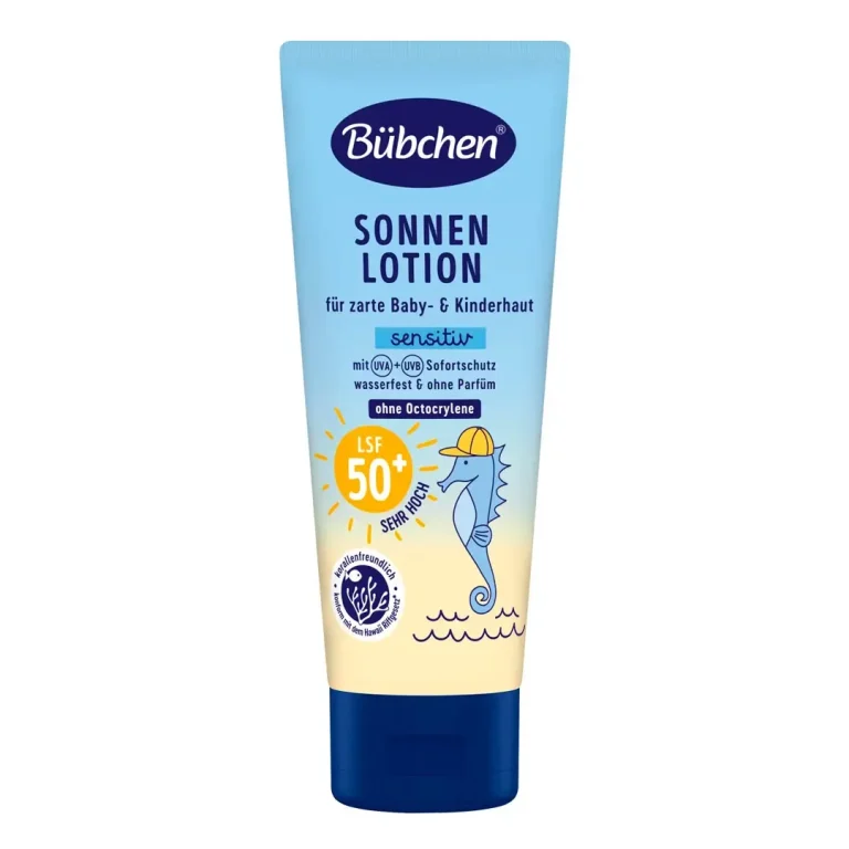 Bubchen Солнцезащитное молочко Sensitiv SPF 50+ 100 мл 0+ мес