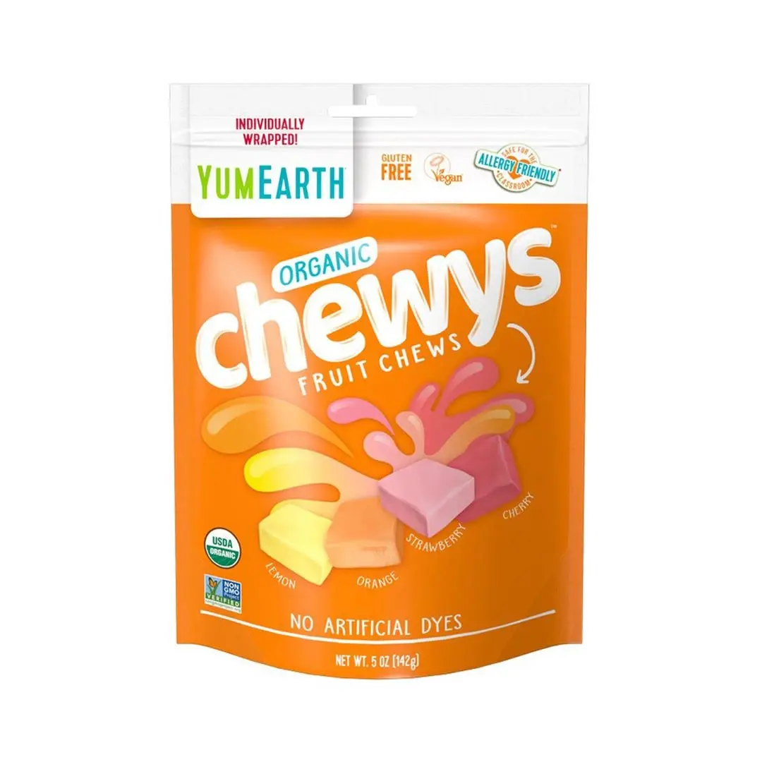 Жевательные конфеты Yum Earth Yum Organic со вкусом фруктов