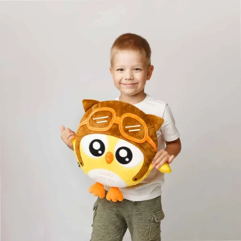 Мягконабивная игрушка Мякиши Сова Валли