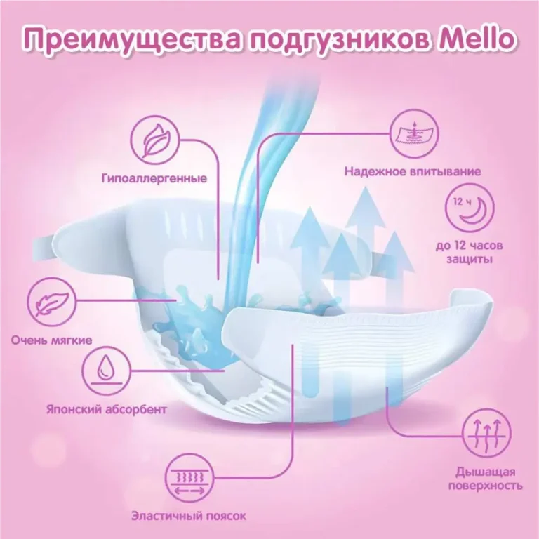Подгузники Mello L 9-14 кг 28 шт