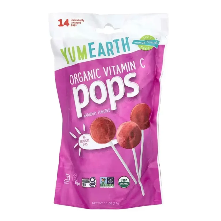 Леденцы Yum Earth Vitamin C lollipops
