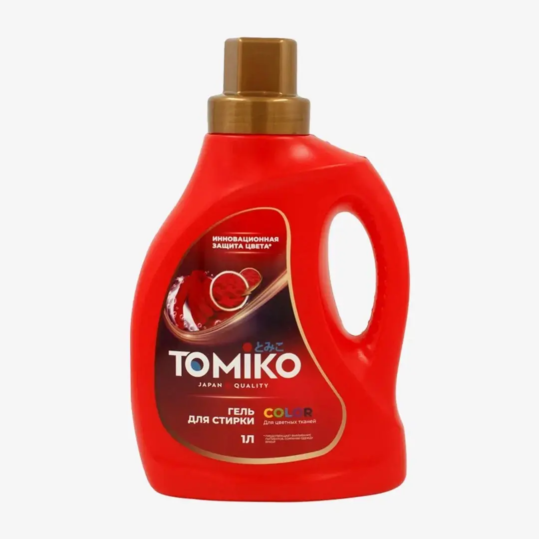 Гель для стирки Tomiko для цветных тканей 1 л