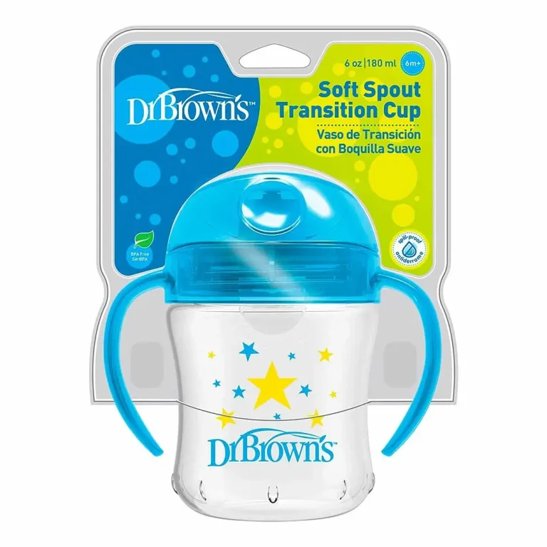 Чашка DrBrown's с мягким носиком и ручками Звездочка Transition Cup 180 мл 6+ мес TC61004-INTL