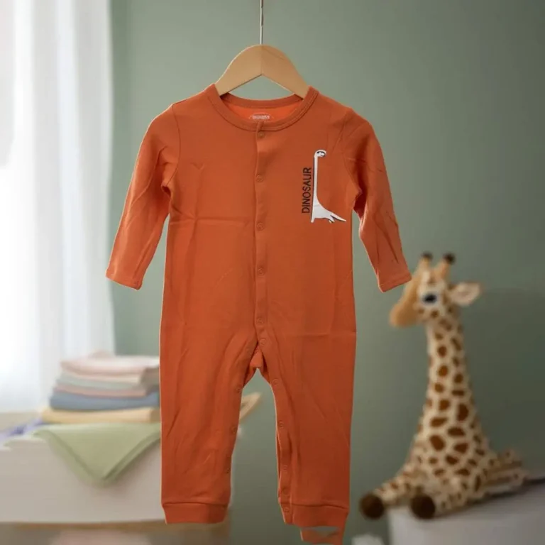 Слип Mamas&Papas без ножек Dinisaur Оранжевый