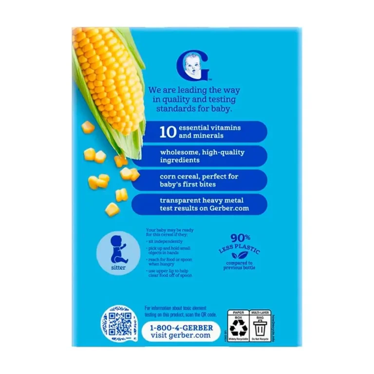 Каша Gerber Кукурузная с 6+ мес 227 гр