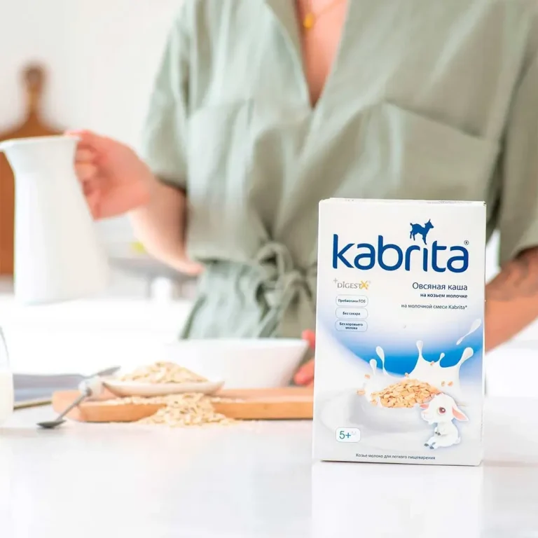 Каша Kabrita овсяная на козьем молоке 180 гр c 5+ мес