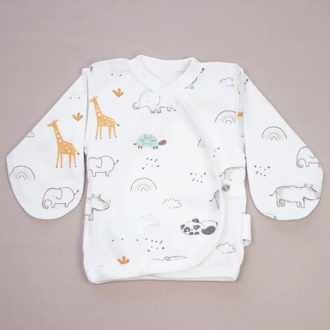 Распашонка Nika kids Крупные животные