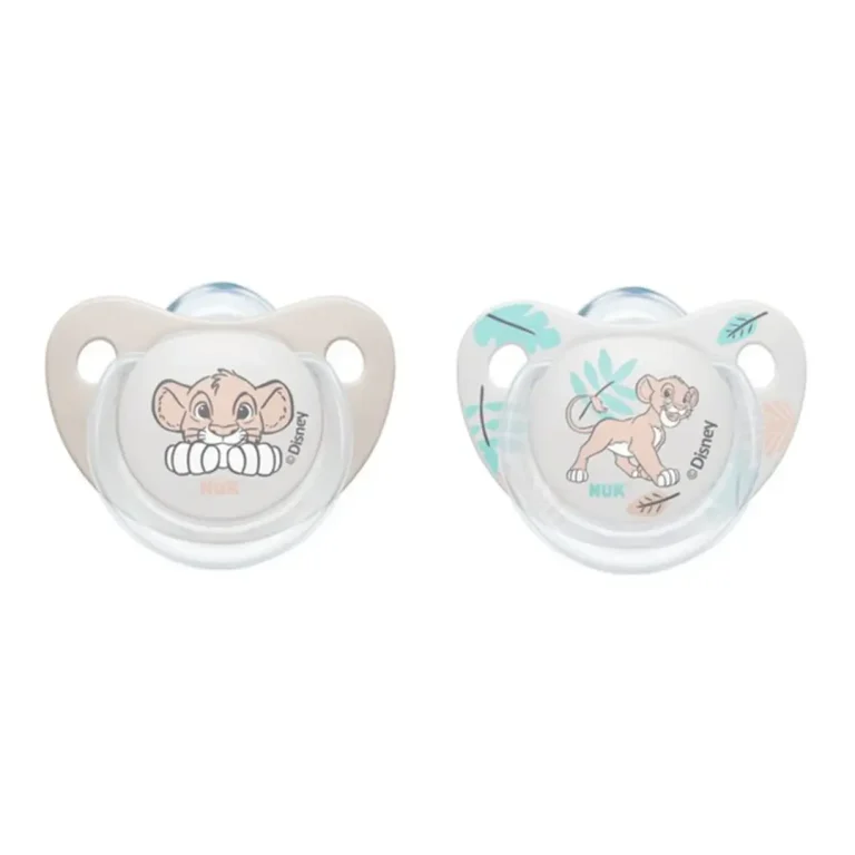 Пустышка NUK Disney baby 6-18 мес 2 шт Lion king