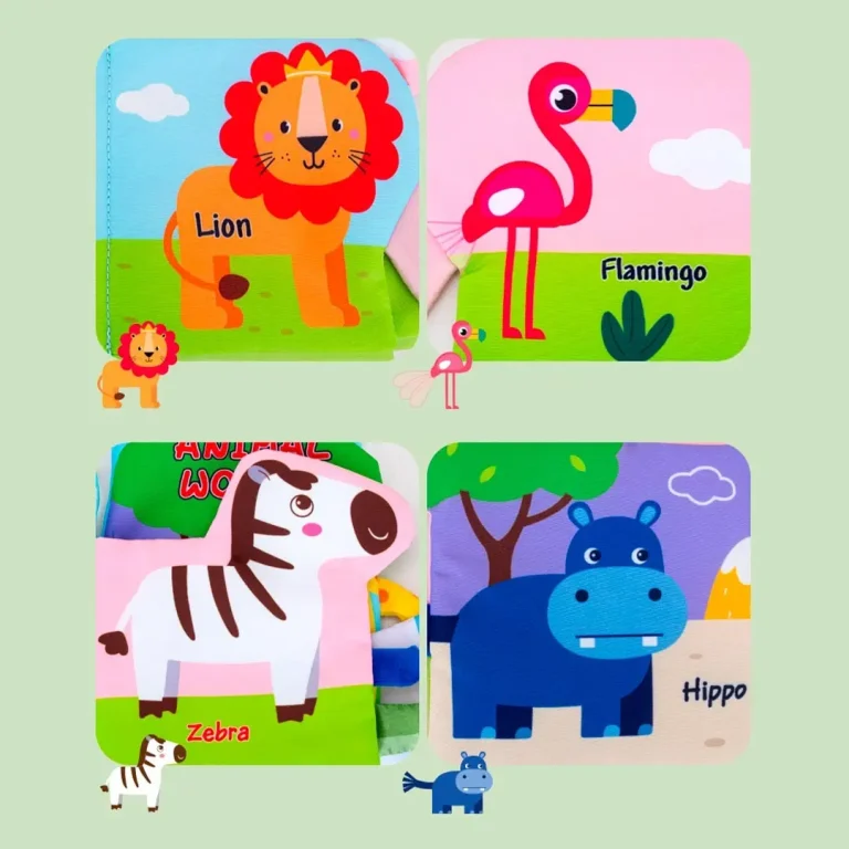 Книжка-шуршалка Animal world