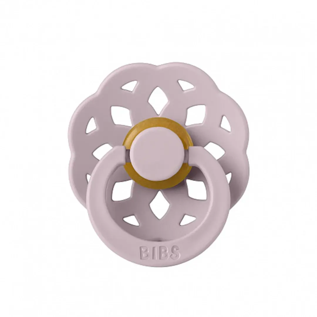 Пустышка латексная BIBS Boheme Dusky Lilac 6+ мес