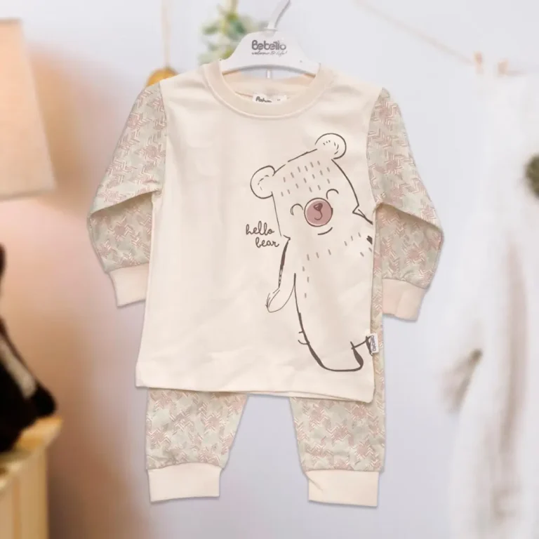 Комплект 2ка Bebetto свитшот + штаны hello bear