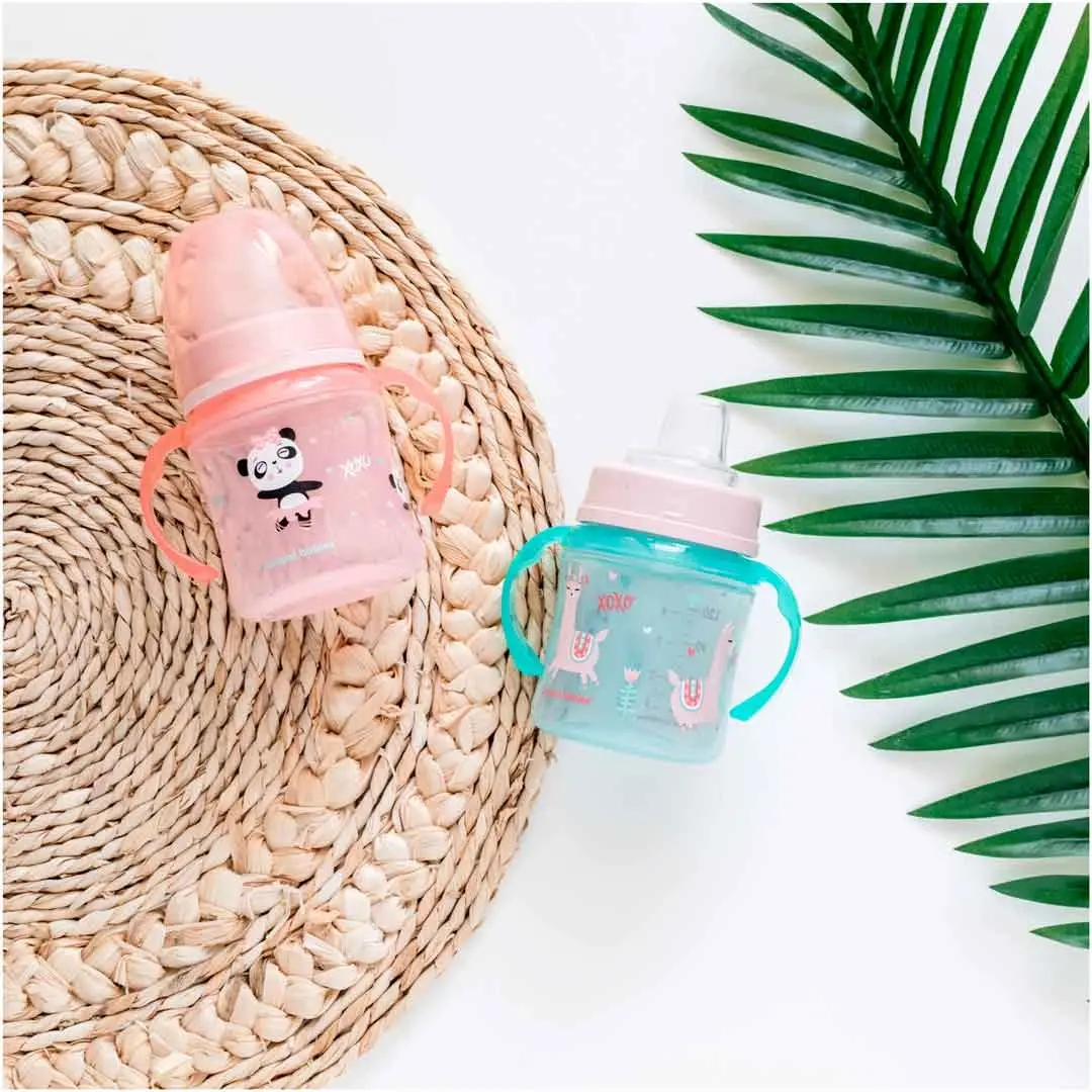 Canpol Babies Поильник EasyStart 120 мл 6+ мес панда