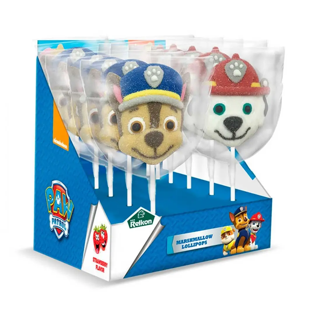 Зефир на палочке Relkon PAW Patrol Skye 45 гр 3+ лет
