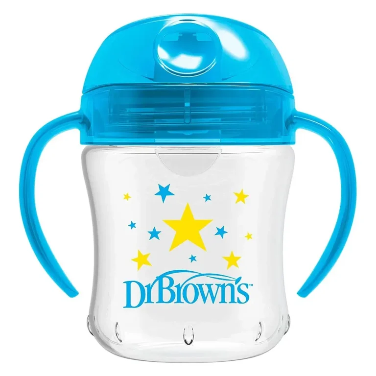 Чашка DrBrown's с мягким носиком и ручками Звездочка Transition Cup 180 мл 6+ мес TC61004-INTL