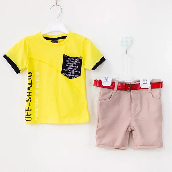 Детский комплект 2ка babyhood шорты+футболка Off-shaliu