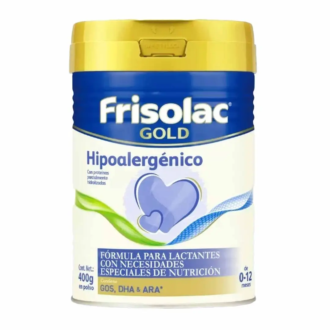 Смесь Frisolac GOLD Hipoalergenico гипоаллергенная 400 гр 0-12 мес