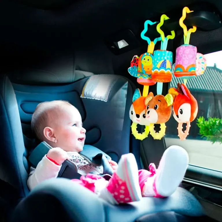 Подвесная игрушка погремушка Sozzy Deer Розовый