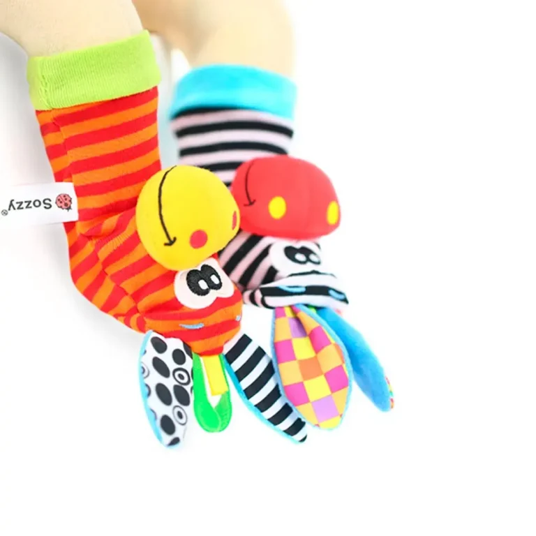 Развивающий комплект носки+браслеты Sozzy Zebra