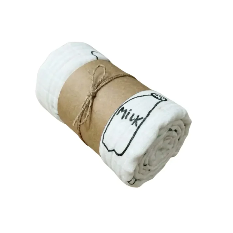Муслиновая пеленка в рулоне Milk 110*120 см