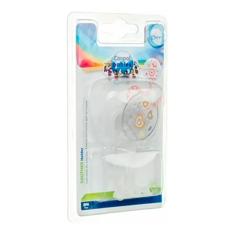 Держатель для пустышки Canpol Babies Newborn Baby цветочки