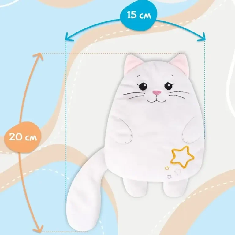 Игрушка развивающая Fancy Baby Грелка Кот Беляш