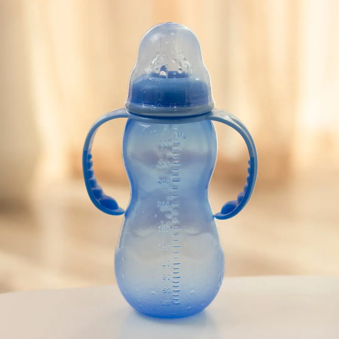 Nuby Детская Бутылочка Тренировочная с соской и ручками Evolution Bottle 2в1