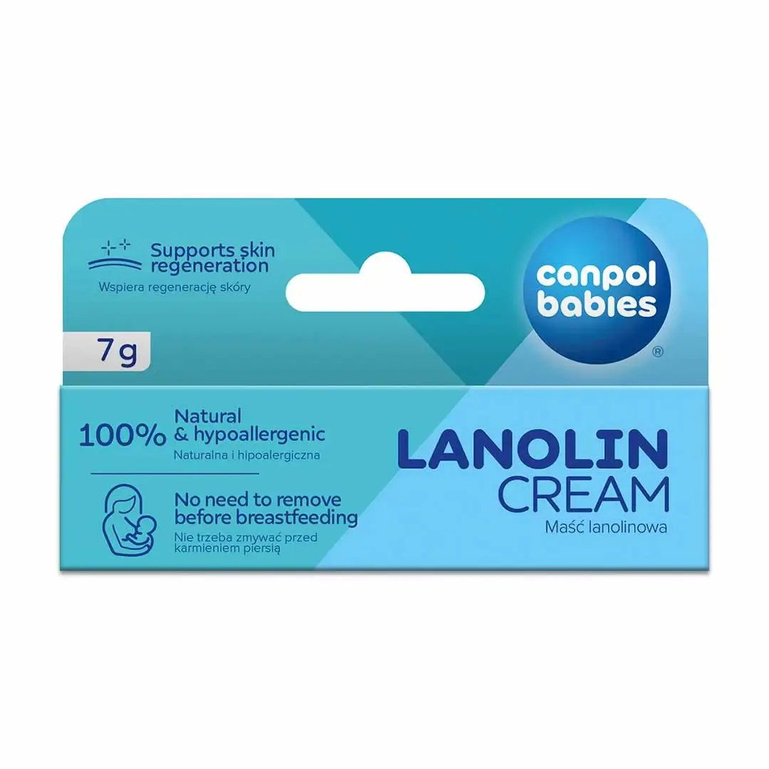 Крем Canpol babies Lanolin Ланолиновый для груди 7 гр