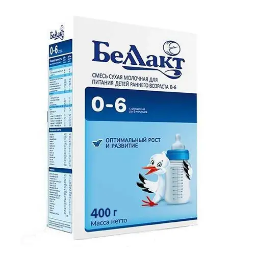 Смесь Беллакт молочная 400 гр. 0-6 мес.