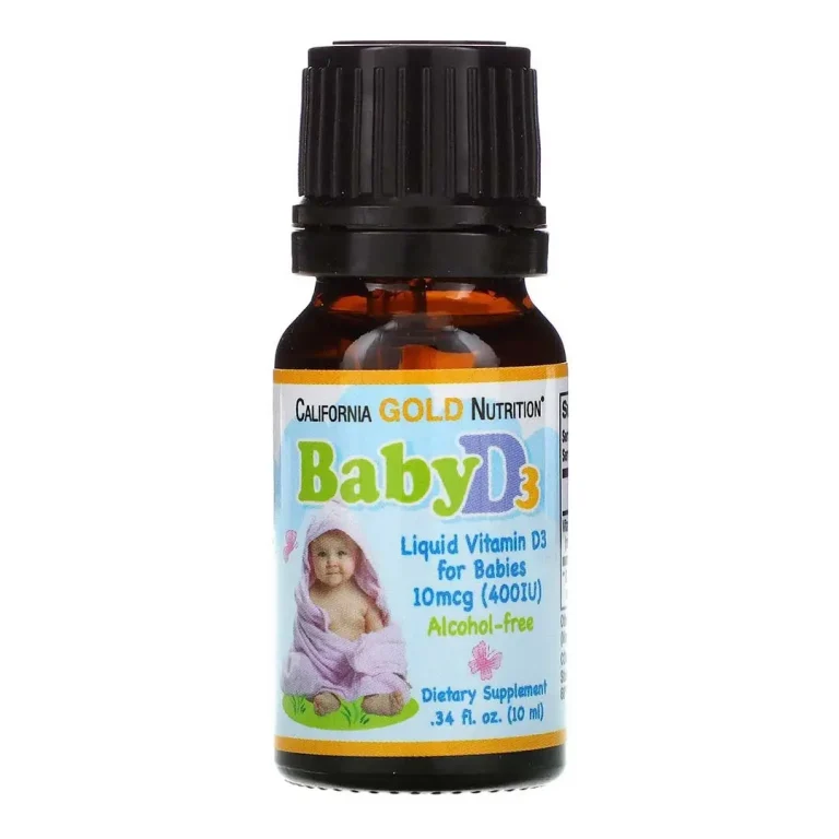 Жидкий Витамин Baby D3 California Gold 10 мл 12+ мес