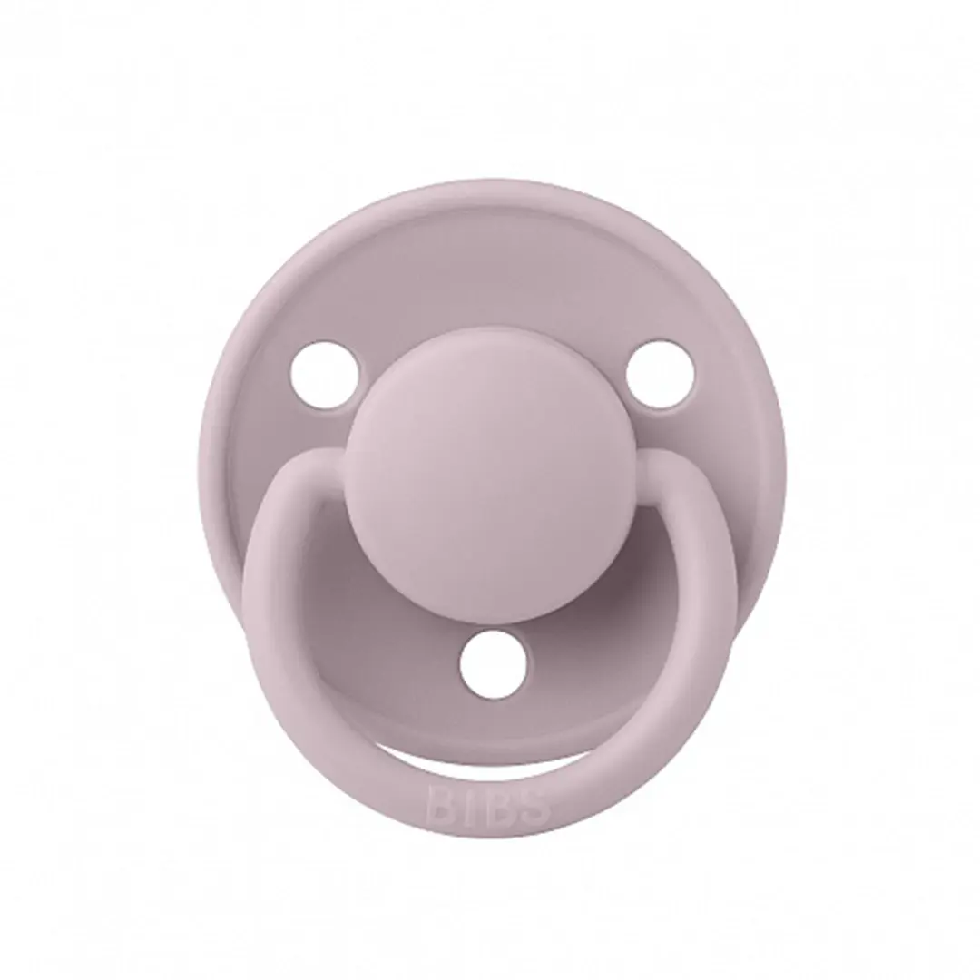 Пустышка силиконовая BIBS De Lux – Dusky Lilac 0+ мес