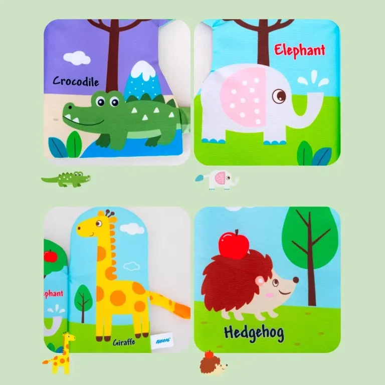 Книжка-шуршалка Animal world