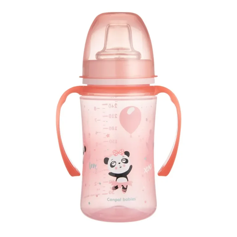 Поильник Canpol Babies EasyStart 240 мл. 6+ мес. панда