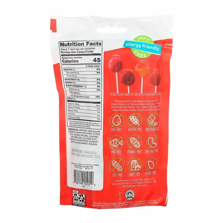 Леденцы Yum Earth Organic Pops Flavors