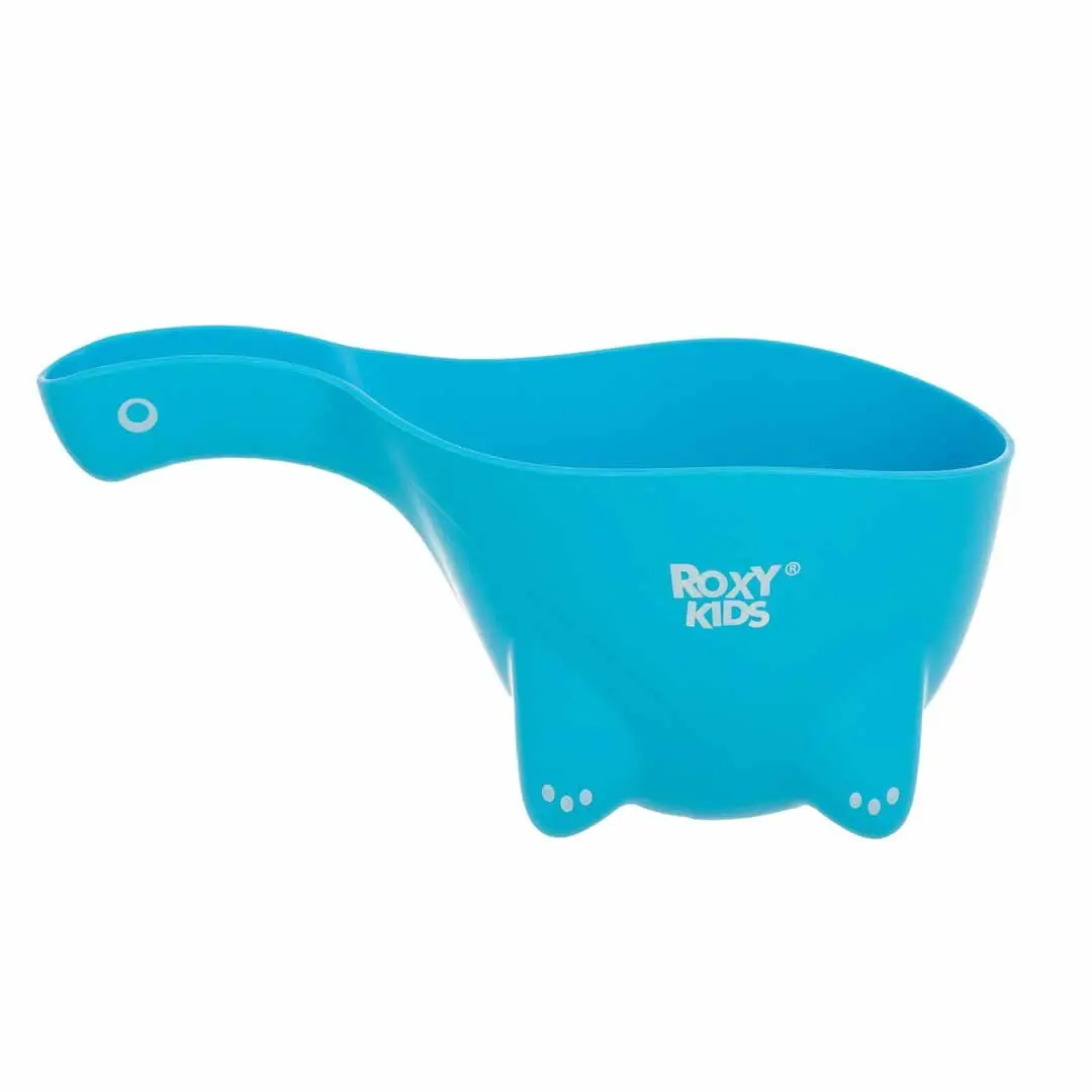 Ковшик для ванны ROXY-KIDS DINO SAFETY SCOOP Голубой 0+ мес