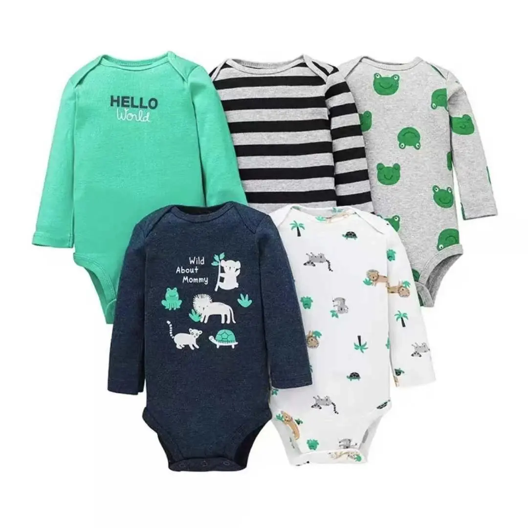 Комплект Боди Carter’s длинный рукав Wild about mommy 5 шт